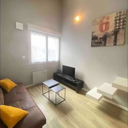 T1 Bis Duplex Recent + Parking+jardin Bien Place アパート