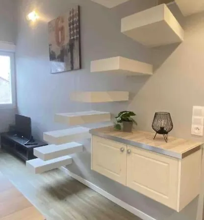 T1 Bis Duplex Recent + Parking+jardin Bien Place アパート